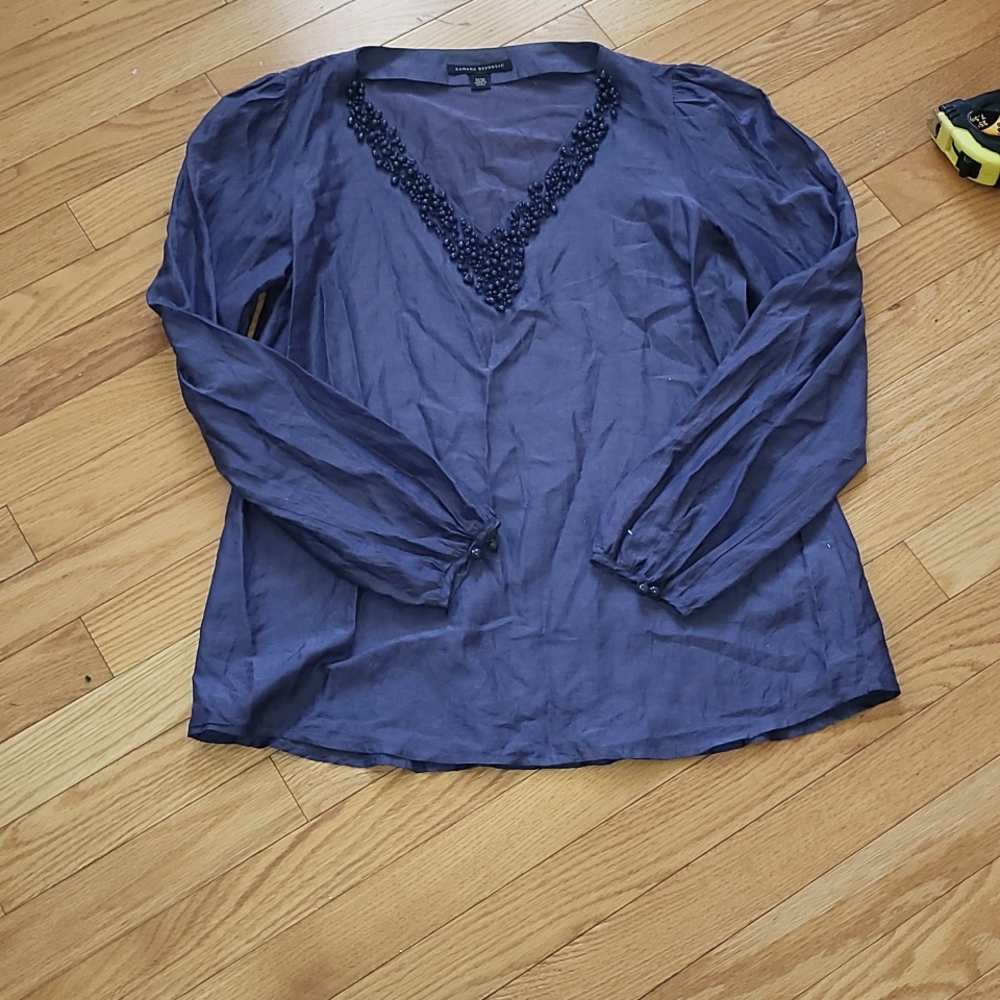 EUC Silk blend top size M Banana Republic